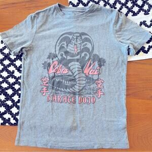Old Navy Netflix Cobra Kai karate martial arts shirt kids girls size medium M
